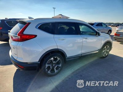 Trzecie zdjęcie samochodu z tyłu: 2018 HONDA CR-V TOURING VIN:5J6RW1H90JL010665 - miniatura