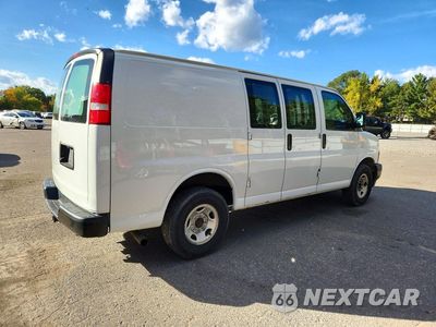 Trzecie zdjęcie samochodu z tyłu: 2019 CHEVROLET EXPRESS G2500 VIN:1GCWGAFG2K1371853 - miniatura