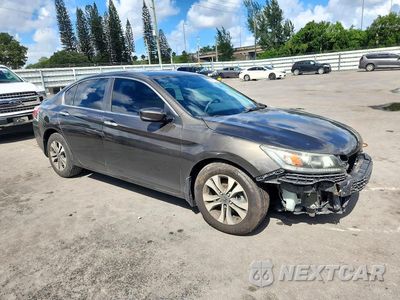 Czwarte zdjęcie samochodu z boku: 2013 HONDA ACCORD LX VIN:1HGCR2F33DA062879 - miniatura