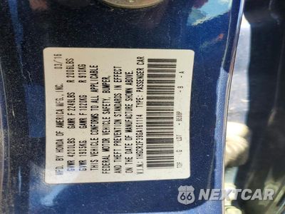 Zdjęcie 12 z 12 samochodu: 2016 HONDA ACCORD LX VIN:1HGCR2F39GA161114 - miniatura
