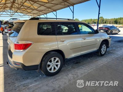 Trzecie zdjęcie samochodu z tyłu: 2012 TOYOTA HIGHLANDER SE VIN:5TDBK3EH0CS126640 - miniatura