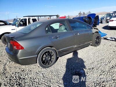 Trzecie zdjęcie samochodu z tyłu: 2007 HONDA CIVIC LX VIN:1HGFA15577L072874 - miniatura