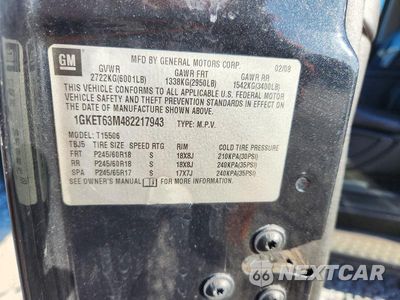 Zdjęcie 13 z 13 samochodu: 2008 GMC ENVOY DENALI VIN:1GKET63M482217943 - miniatura