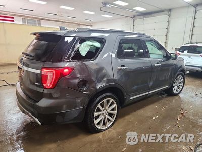 Trzecie zdjęcie samochodu z tyłu: 2016 FORD EXPLORER LIMITED VIN:1FM5K8F87GGB27658 - miniatura