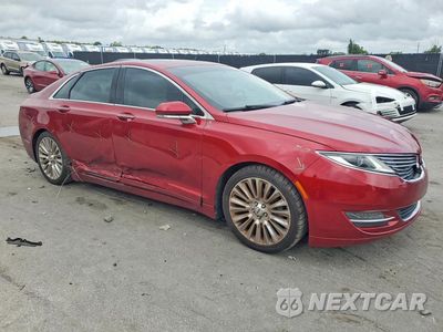 Czwarte zdjęcie samochodu z boku: 2014 LINCOLN MKZ VIN:3LN6L2G94ER801650 - miniatura