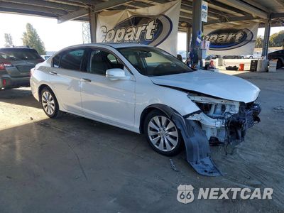 Czwarte zdjęcie samochodu z boku: 2015 HONDA ACCORD EXL VIN:1HGCR3F89FA033438 - miniatura