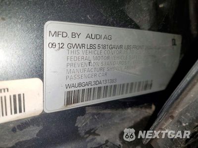 Zdjęcie 12 z 12 samochodu: 2013 AUDI S4 PREMIUM PLUS VIN:WAUBGAFL3DA131383 - miniatura