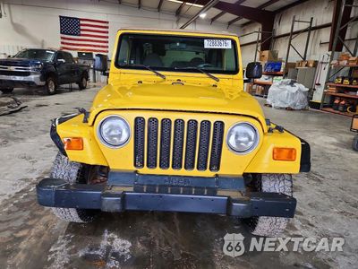 Piąte zdjęcie samochodu w środku: 2000 JEEP WRANGLER / TJ SE VIN:1J4FA29P3YP749732 - miniatura
