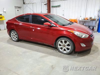 Czwarte zdjęcie samochodu z boku: 2012 HYUNDAI ELANTRA LIMITED VIN:KMHDH4AE7CU339469 - miniatura