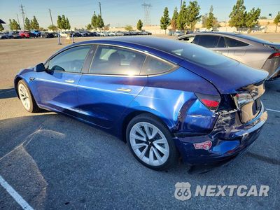 Drugie zdjęcie samochodu z przodu: 2022 TESLA MODEL 3 VIN:5YJ3E1EB4NF142567 - miniatura