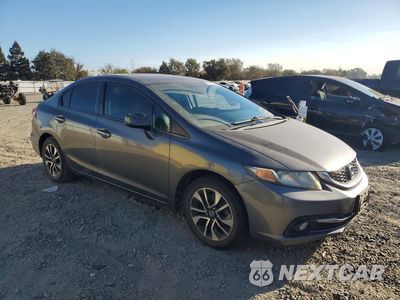 Czwarte zdjęcie samochodu z boku: 2013 HONDA CIVIC EXL VIN:19XFB2F97DE278381 - miniatura