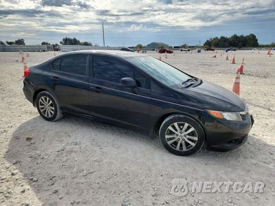 Czwarte zdjęcie samochodu z boku: 2012 HONDA CIVIC EXL VIN:2HGFB2F98CH505405 - miniatura