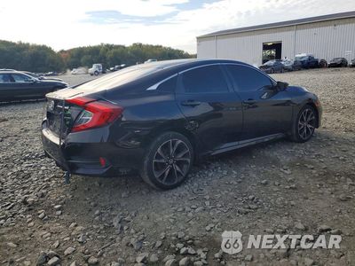 Trzecie zdjęcie samochodu z tyłu: 2019 HONDA CIVIC SPORT VIN:2HGFC2F88KH532199 - miniatura