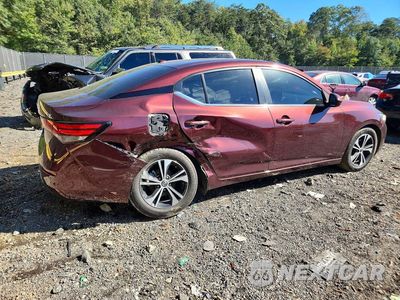 Trzecie zdjęcie samochodu z tyłu: 2022 NISSAN SENTRA SV VIN:3N1AB8CVXNY288744 - miniatura