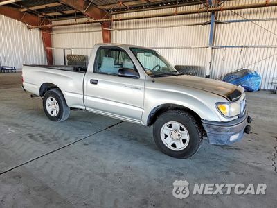 Czwarte zdjęcie samochodu z boku: 2001 TOYOTA TACOMA BASE VIN:5TENL42N01Z764252 - miniatura