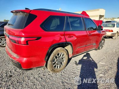 Trzecie zdjęcie samochodu z tyłu: 2025 TOYOTA SEQUOIA PLATINUM VIN:7SVAAABA1SX069079 - miniatura