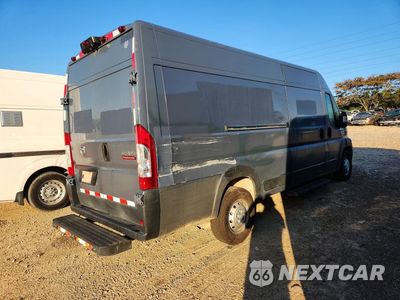 Trzecie zdjęcie samochodu z tyłu: 2021 RAM PROMASTER 3500 DELIVERY VAN VIN:3C6FRVJG9ME503779 - miniatura