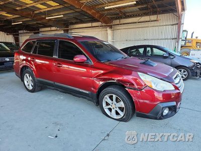 Czwarte zdjęcie samochodu z boku: 2013 SUBARU OUTBACK 2.5I PREMIUM VIN:4S4BRBCC9D3274698 - miniatura
