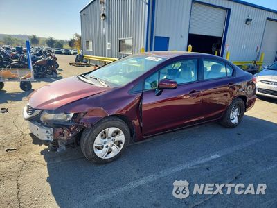 2015 HONDA CIVIC LX 19XFB2F59FE265339 - główne zdjęcie licytacji z USA - miniatura