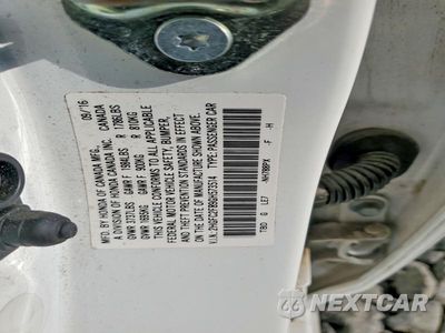Zdjęcie 12 z 12 samochodu: 2016 HONDA CIVIC EX VIN:2HGFC2F89GH573514 - miniatura