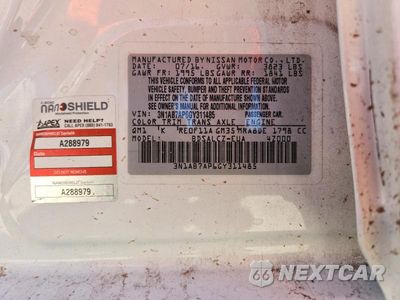 Zdjęcie 12 z 12 samochodu: 2016 NISSAN SENTRA FE+S VIN:3N1AB7AP6GY311485 - miniatura