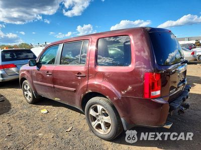 Drugie zdjęcie samochodu z przodu: 2014 HONDA PILOT EXL VIN:5FNYF4H58EB039422 - miniatura