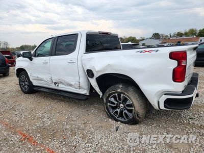 Drugie zdjęcie samochodu z przodu: 2023 CHEVROLET SILVERADO K1500 RST VIN:1GCUDEED2PZ284459 - miniatura