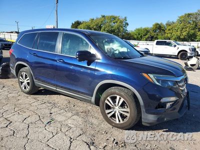 Czwarte zdjęcie samochodu z boku: 2018 HONDA PILOT EXL VIN:5FNYF5H50JB025983 - miniatura