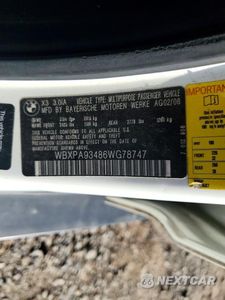 Zdjęcie 13 z 13 samochodu: 2006 BMW X3 3.0I VIN:WBXPA93486WG78747 - miniatura
