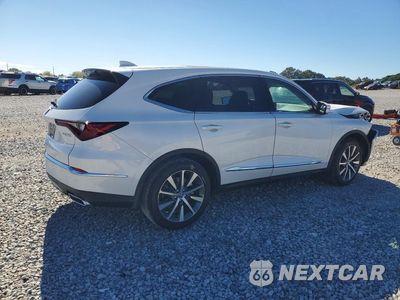 Trzecie zdjęcie samochodu z tyłu: 2025 ACURA MDX TECHNOLOGY VIN:5J8YD9H42SL003309 - miniatura