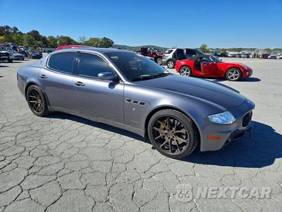 Czwarte zdjęcie samochodu z boku: 2008 MASERATI QUATTROPORTE M139 VIN:ZAMFE39A480038752 - miniatura