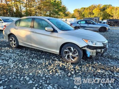 Czwarte zdjęcie samochodu z boku: 2016 HONDA ACCORD LX VIN:1HGCR2F36GA228803 - miniatura