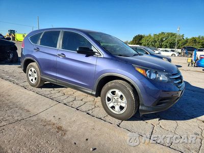 Czwarte zdjęcie samochodu z boku: 2013 HONDA CR-V LX VIN:2HKRM3H34DH519928 - miniatura