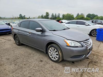 Czwarte zdjęcie samochodu z boku: 2015 NISSAN SENTRA S VIN:3N1AB7AP9FY303900 - miniatura