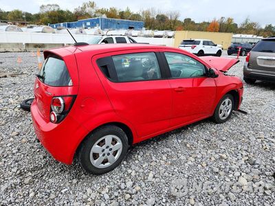 Trzecie zdjęcie samochodu z tyłu: 2016 CHEVROLET SONIC LS VIN:1G1JA6SH6G4123577 - miniatura