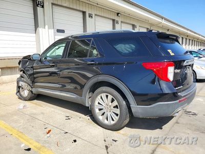 Trzecie zdjęcie samochodu z tyłu: 2020 FORD EXPLORER LIMITED VIN:1FMSK8FH8LGB90989 - miniatura