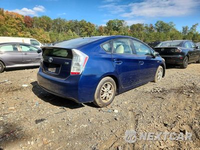 Trzecie zdjęcie samochodu z tyłu: 2010 TOYOTA PRIUS II VIN:JTDKN3DU7A1106787 - miniatura