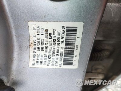 Zdjęcie 12 z 12 samochodu: 2013 HONDA ACCORD LX VIN:1HGCR2F30DA261209 - miniatura