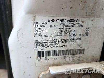 Zdjęcie 12 z 12 samochodu: 2010 FORD F350 SUPER VIN:1FTWW3B5XAEA49679 - miniatura