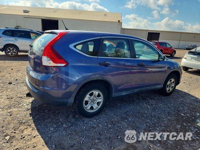 Trzecie zdjęcie samochodu z tyłu: 2013 HONDA CR-V LX VIN:2HKRM4H3XDH650013 - miniatura
