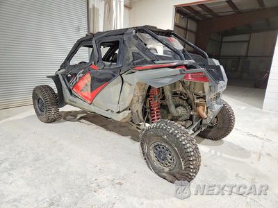 Trzecie zdjęcie samochodu z tyłu: 2022 POLARIS RZR TURBO R UTILITY VEHICLE VIN:3NSG4L924NG378638 - miniatura