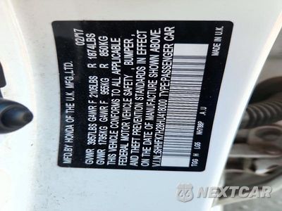 Zdjęcie 13 z 13 samochodu: 2017 HONDA CIVIC LX VIN:SHHFK7H28HU418000 - miniatura