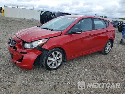 2013 HYUNDAI ACCENT SE KMHCU5AE9DU109687 - główne zdjęcie licytacji z USA - miniatura
