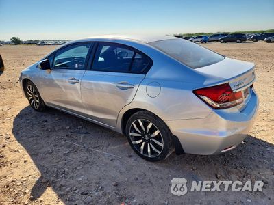 Drugie zdjęcie samochodu z przodu: 2014 HONDA CIVIC EXL VIN:19XFB2F97EE027572 - miniatura