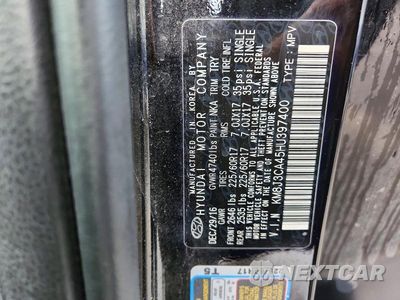 Zdjęcie 12 z 12 samochodu: 2017 HYUNDAI TUSCON VIN:KM8J3CA45HU397400 - miniatura