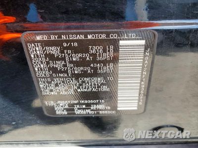 Zdjęcie 14 z 14 samochodu: 2019 NISSAN ARMADA PLATINUM VIN:JN8AY2NF1K9350715 - miniatura