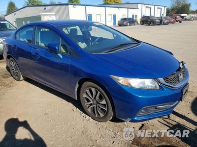 Czwarte zdjęcie samochodu z boku: 2015 HONDA CIVIC EX VIN:19XFB2F86FE239971 - miniatura