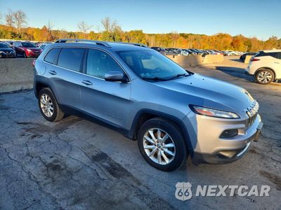 Czwarte zdjęcie samochodu z boku: 2014 JEEP CHEROKEE LIMITED VIN:1C4PJMDS9EW256933 - miniatura