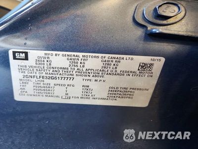 Zdjęcie 13 z 13 samochodu: 2016 CHEVROLET EQUINOX LT VIN:2GNFLFE32G6177777 - miniatura