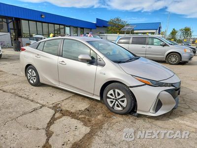 Czwarte zdjęcie samochodu z boku: 2021 TOYOTA PRIUS PRIME XLE VIN:JTDKAMFP7M3195388 - miniatura